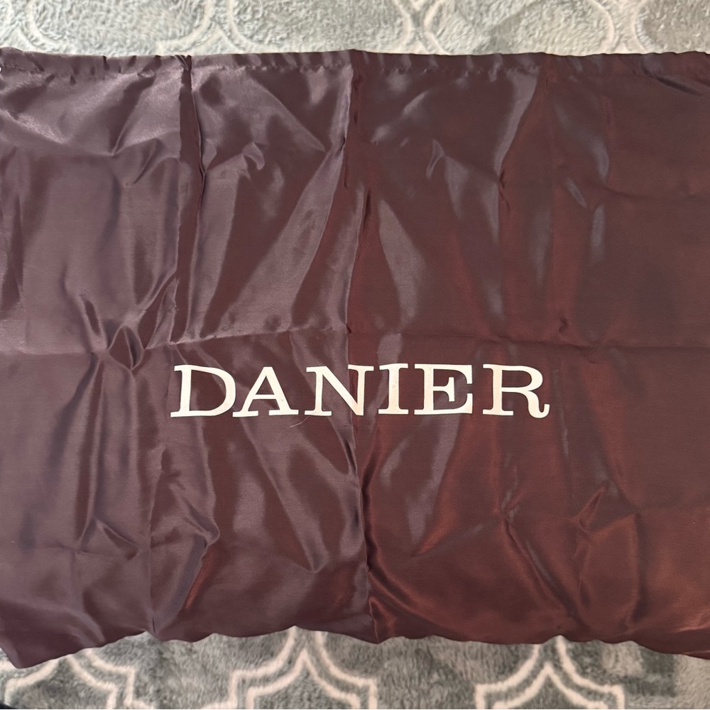 Danier Brown Satin leather protective bag